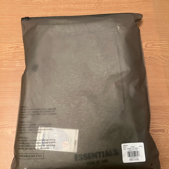 Essentials dark oatmeal sweatpants - Picture 7 of 7